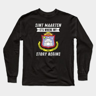 Sint Maarten Long Sleeve T-Shirt